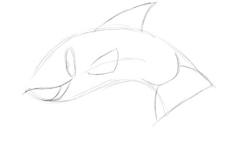 cartoon fish drawing