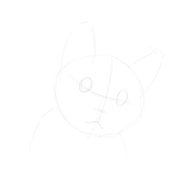 cat sketches in pencil 4