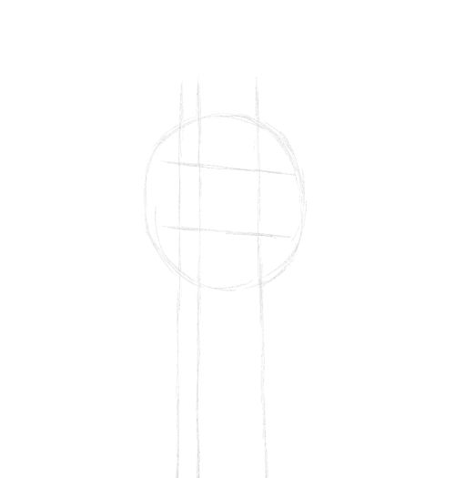cross drawing