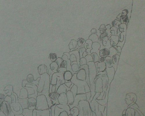 People S Portraits Crowd Of People Black And White Coloring Page Outline Sketch  Drawing Vector, Crowd Drawing, Crowd Outline, Crowd Sketch PNG and Vector  with Transparent Background for Free Download