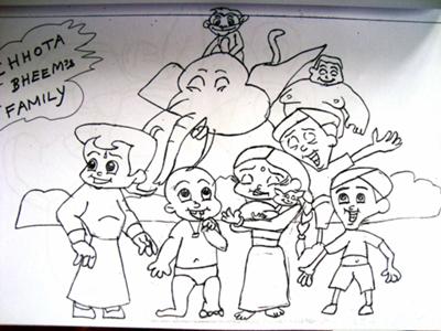 CHOTTA BHEEM FAMILY