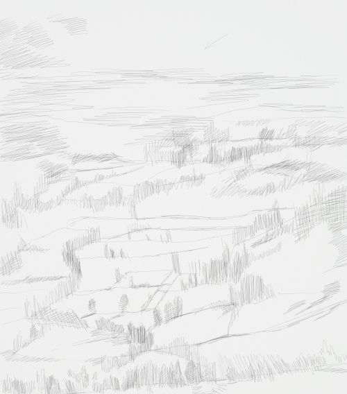 simple landscape sketch